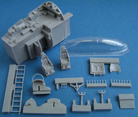 B-47E Stratojet Cockpit Interior Detail Set 1/72 WBDR72001 For Hasegawa Kit