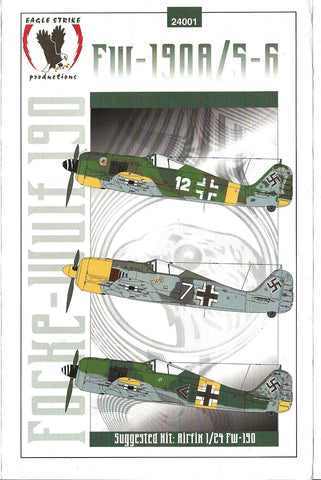 Eagle Strike Fw-190A/5-6 Decals in 1/24 001