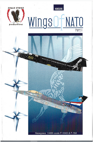 Eagle Strike 'Wings of NATO' Part I, F-104G, F-16A Options, Decals in 1/48 026