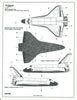 Warbird Decals Space Shuttle Tiles in 1/144 Fitted for the Revell kit