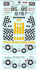 Eagle Strike, 'Checkertail Clan'  P-51 B/D Mustang Part II Decals 1/48 091