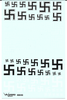 Warbird Historical WWII German Swastikas, Decals in 1/48 048