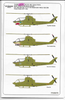 Warbird AH-1 Huey Cobra Decals 1/48 050, 3 Vietnam War Options