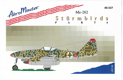 AeroMaster Me-262 Sturmbirds Part IV Decals 1/48  337