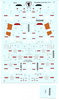 Eagle Strike Gloss Sea Blue, AD-2Q,  AD-1Q, AD-4N Skyraider Decals 1/72 045
