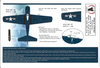 Eagle Strike Gloss Sea Blue, AD-2Q,  AD-1Q, AD-4N Skyraider Decals 1/72 045
