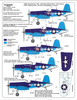 Warbird F4U-1A Corsair Decals 1/48 047, Greg 'Pappy' Boyington Aircraft, VMF-214