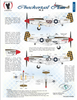 Eagle Strike, 'Checkertail Clan'  P-51 B/D Mustang Part II Decals 1/48 091