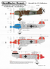 AeroMaster Heinkel He-51 Decals 1/48 306, 3 Option Markings