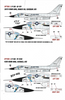 Caracal B-58 Hustler Markings, Decals 1/144 007, 19 Options Printed by Cartograf