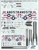 Bullseye 2026 IPMS USA Nationals, INDIANA Aircraft Subjects, Decals 1/48, 1/72