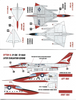 Caracal B-58 Hustler Markings, Decals 1/144 007, 19 Options Printed by Cartograf