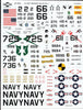 SB US Navy Seaking, High Vis Part 1 Decals 1/48 006 , 5 Options