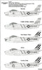 F-86 E, F Sabre Aces, Part II Decals 1/48 Jabara, Paper Tiger, Gweny WBD 48027