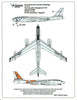 Warbird B-47 Stratojet Stencils, Common Marking Decals 1/72 015, Plus Canadian