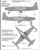 Warbird Blue Angels, Blue T-33 Decals 1/48, 2 Options WBD 48 008