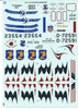 Warbird Colorful KC-135A Stratotanker Decals 1/72 008 Thunderbird Like Scheme