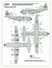 Warbird Texas ANG C-130H, USMC KC-130J , VMGR 352 ,Raiders Decals 1/72 018