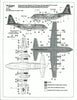 Warbird Texas ANG C-130H, USMC KC-130J , VMGR 352 ,Raiders Decals 1/72 018