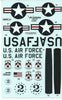 What If the Thunderbirds Flew P-51D Mustangs in 1948 Decals 1/32 005