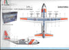 Italeri Limited Edition USCG Coast Guard C-130J 'Special' Decal Sheet in 1/72