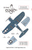EagleCals F4U-1 Corsair, Part I, Decals 1/32 161, Gregory 'Pappy' Boyington Option