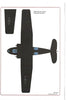 Kits-World PBY-5 Catalina Decals 1/48 157 VP-11 'Black Cats' Pistol Packin' Mama