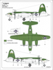 Warbird B-26B Marauder Decals 1/48 046 For Monogram Kit, FLAK-BAIT, HARD TO GET