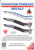 Phantom Phreaks, F-4E , 5000th Phantom, Turkish AF, In Service Decals 1/32 004,