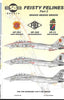 SB 'Feisty Felines' F-14B Tomcat Decals Part II 1/48 005, VF-101, VF-102, VF-11