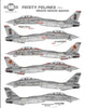 SB 'Feisty Felines' F-14B Tomcat Decals Part II 1/48 005, VF-101, VF-102, VF-11