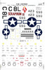 Super Scale P-38J Lightning 'SCRAPIRON IV'  Decals 1/32 126