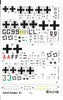 Tally Ho!  Luftwaffe Nachtjager Part I,  Bf-109D, Fw-190A6, Bf-110C1/ G4 Decals 1/72 012