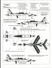 USAF Thunderbirds T-38A Talon Decals 1/48 WBD 009 For the Fujimi Kit