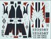 What If the Thunderbirds Flew the F-106 Delta Dart ? Decals 1/72 014