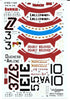 Warbird Tuskegee P-51D Mustang Decals 1/32 013, 332nd FG Part III, 6 Options