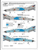 Colorful, Japanese F-4EJ Phantom Decals 1/48 034 7 Options