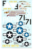 Warbird B-26B Marauder Decals 1/48 046 For Monogram Kit, FLAK-BAIT, HARD TO GET