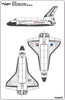 Warbird Decals Space Shuttle Exterior, Engine Details and More in 1/72 038