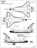 Warbird Decals Space Shuttle Exterior, Engine Details and More in 1/72 038