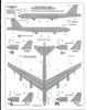 B-52G Stratofortress Low Viz Common Stencils, Data, and Walkway Decals in 1/72, 5 Aircraft Options Added 039
