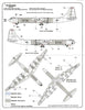 Warbird 'Silver Screen' B-36D Peacemaker, SAC Film Decals 1/72 051
