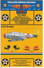 Yellow Wings Pre WWII USN TBD-1 Devastator Decals 1/72 002, Lexington, Saratoga