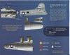 Zotz B-17G Flying Fortress ,Staggered Waist Versions, Decals 1/72 037, 5 Options